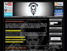 Tablet Screenshot of newhrecords.com
